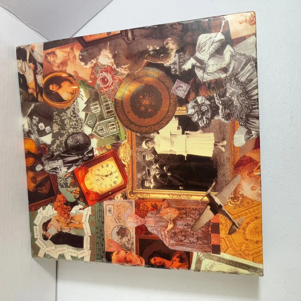 Vintage Collage Photo Album‎ Scrapbook Binder Memory Book Collection 1910 ART